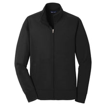 Load image into Gallery viewer, Sport-Tek Sport-Wick Fleece Full-Zip Jacket - Black