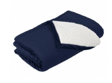 Load image into Gallery viewer, Mountain Lodge Blanket - Navy