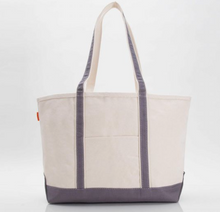 Load image into Gallery viewer, Canvas Boat Tote (Large)