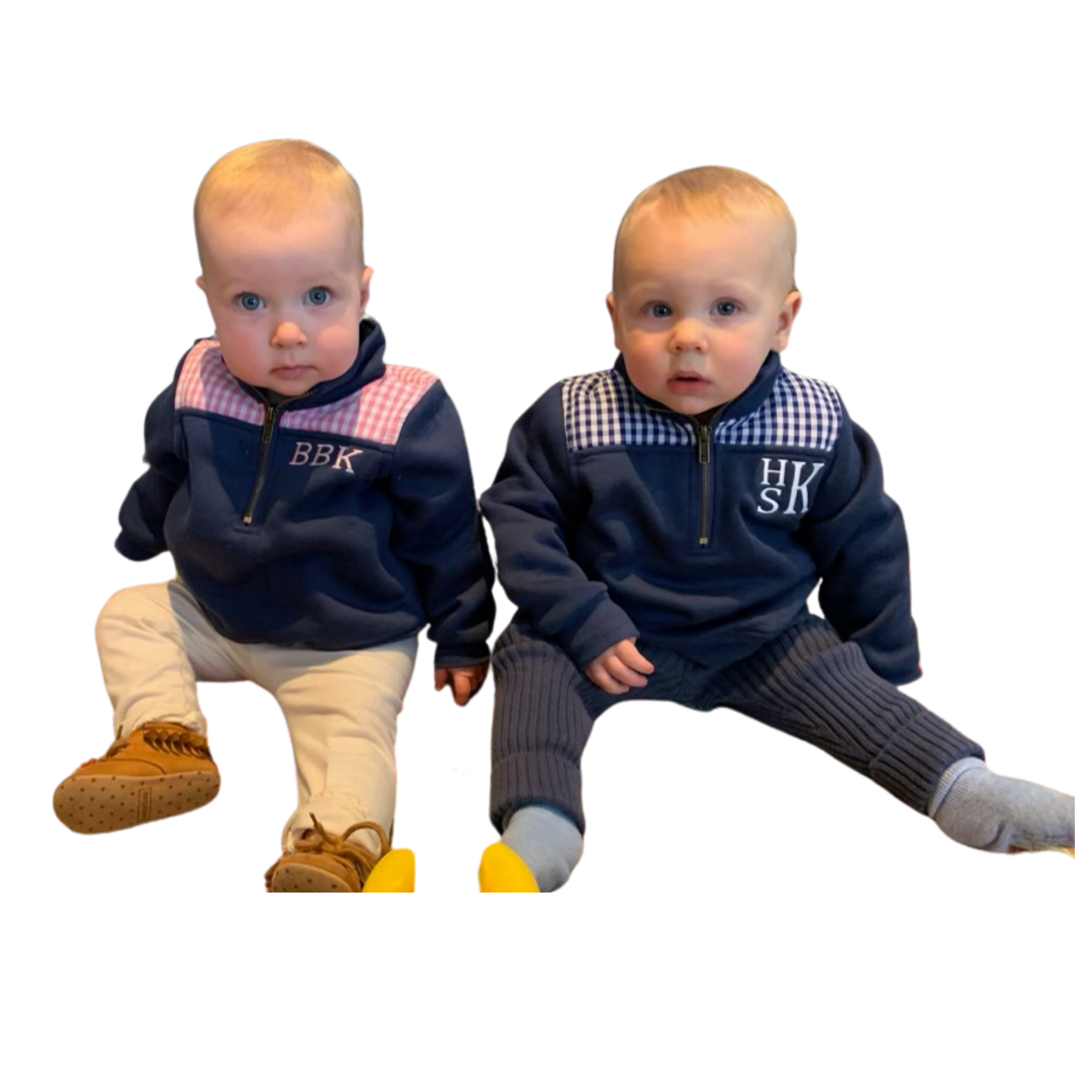 Baby/Toddler Gingham Quarter Zip – Latitude Jamestown