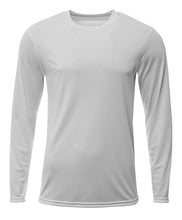 Load image into Gallery viewer, Men's Performance Long Sleeve T-Shirt - Silver
