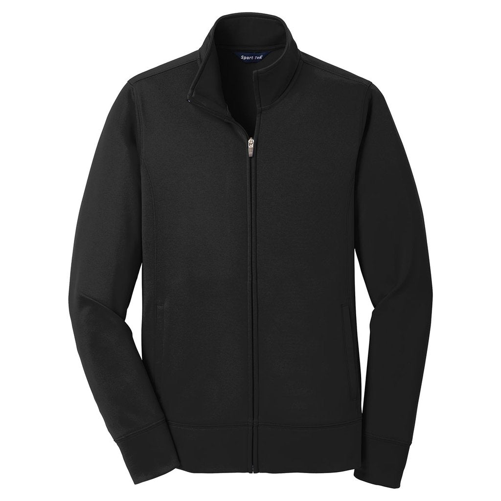 Sport-Tek Sport-Wick Fleece Full-Zip Jacket - Black