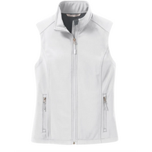 Load image into Gallery viewer, Ladies Core Soft-Shell Vest - White
